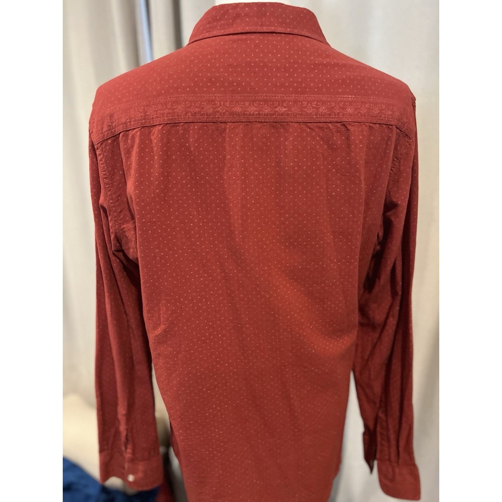 JNCO Men's Xl Button Up Shirt Red - Picture 4 of 6